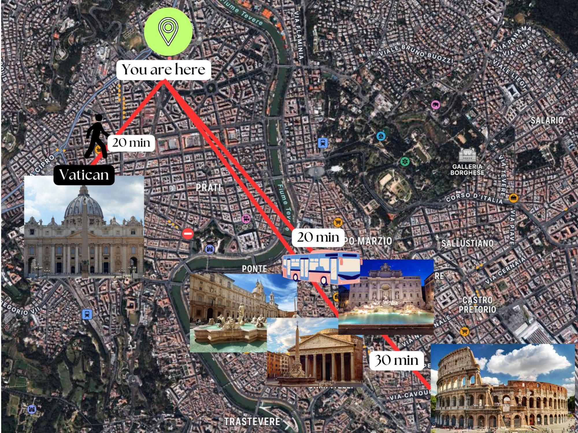 Ottaviano - 10 Min Dal Vaticano Roma Dış mekan fotoğraf